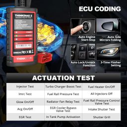 Thinkdiag2 OBD2 Diagnostic Scanner for iOS & Android, Intelligent Scan Tool with CAN-FD Protocol, 15+ Reset Functions, ECU Coding with 1 Year Update (with 1 Year Thinkdiag+ Software) image 3