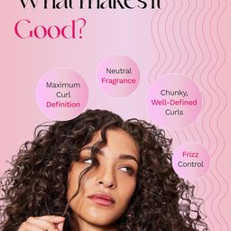 SugarBoo Curls Soft Hold Curl Defining Cream (300ml) for Dry, Frizzy, Wavy, Curly Hair. Vegan & CG Friendly. No Parabens, Sulphates & Other Nasties image 5