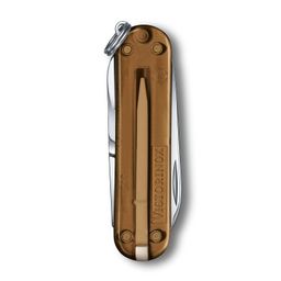 Victorinox Swiss Army Knife - FRESH. STYLISH. COLORFUL SWISS CLASSICS - 7 Function, Multitool with a Pair of Scissors - Chocolate Fudge, 58 mm image 3