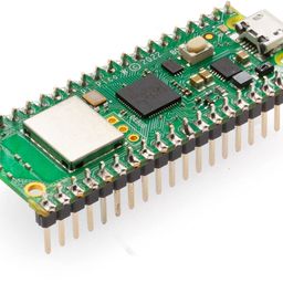iduino Rpi Pico W, Built-in WiFi Support 2.4/5 GHZ Wi-Fi 4, Based on Official RP2040 Dual-core Processor,Dual-core Arm Cortex M0+ Processor with Pre-Soldered Headers image 2