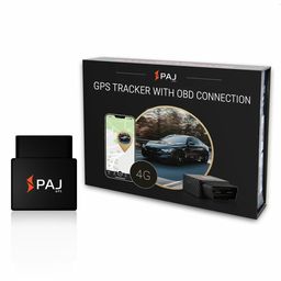 PAJ GPS OBD II Tracker – Real Time Tracking Device for Cars, Trucks & More, Car Tracking with Alarm Notifications on Location, Speed Monitoring, Permanent Battery via OBD2 Plug, 4G LTE image 1