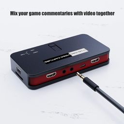 Microware ezcap 284 1080P HD HDMI Video Capture Box Card, Game Recorder for Playstation, Xbox, Wii U Gameplay, Blu-ray etc. Save into USB or SD Card. Support Streaming Video, Snapshot,Real-time Record image 5