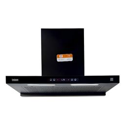 Hindware Smart Appliances DARCIA BLDC 75 | NEW LAUNCH | 1500 m³/hr | Filterless Auto-Clean Kitchen Chimney With 9- Speed Motion Sensor & Touch Control | 2025 Model 75cm (Black) image 1