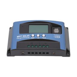 Hyuduo 24-60V Solar Engergy System Controller, MPPT Charge Controller, Renewable Energy System Controller with LCD Display for Home Industrial, 80A image 4