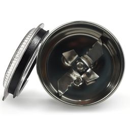 the quasar store THE Quasar STORE® Mixer Grinder Chutney Jar (250 ml) Suitable for all Local & Branded Mixer which comes with 2 Lock & 4 Teeth Coupler Stainless Steel image 4