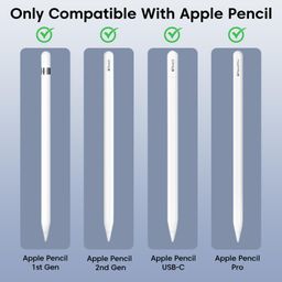 Sounce 6-Piece Apple Pencil Tips for Apple Pencil 2nd/1st Generation and Apple Pencil Pro/USB-C, Durable Highly Sensitive Precise POM Replacement Tip for iPad Pro/Mini/Air image 4