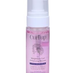 Curl Up Weightless Curl Enhancing Mousse | Wavy & Curly Hair Mousse | Light Weight Styler Defines Curls, adds Shine and Volume | Hair Mousse for Women & Men |150ml image 1