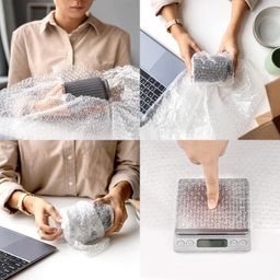 securement Elatrin Bubble Wrap Roll, Heavy Duty 40 GSM, Clear, 1 ft x 10 ft, Packaging Cushioning for Fragile Items image 4