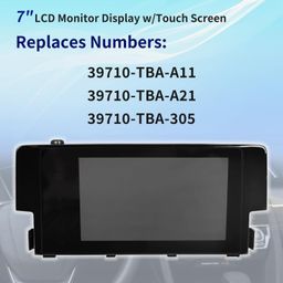 getfarway 39710-TBA-A11 7 Inch Replacement 7" LCD Monitor Display with Touch Screen Navigation Digitizer Fit for Honda Civic 2016 2017 2018 Replace# 39710-TBA-A21 39710-TBA-305 image 3