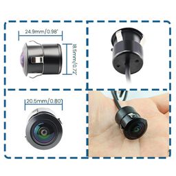 audio wheels Fisheye Lens AHD 1080P Car Reverse Camera|Backup Camera - 170° Wide Angle, Night Vision, Water-Resistant - Compatible with Car Android Monitors and AHD/CVBS Switcher Camera image 2