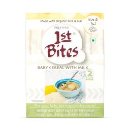 Pristine 1st Bites Baby Cereal 300g | Baby Food (8-24 Months) Stage-2, 100% Organic Rice & Dal | Infant Food image 3