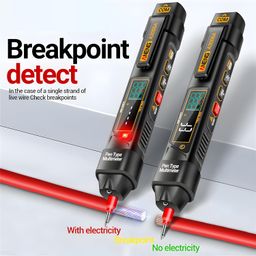 DeWire 2-in-1 Pen Multimeter with Color Display - Smart Digital Multimeter & NCV Tester in One, Auto-Mode AC/DC Voltage, Resistance, Capacitance, Diode Test, Frequency And Breakpoint Detection image 5