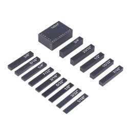 3NH® Gauge Blocks, Gauge Block Set Sturdy Durable Easy Operation Black Anodization for Router for Woodworking image 5