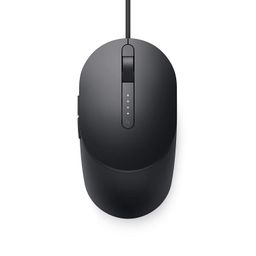 Dell MS3220-Black Laser Wired Mouse, 3200 DPI, Scrolling Wheel USB 2.0 Interface image 5