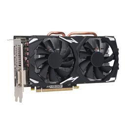 HEITIGN Graphics Card RX580 Game Graphics Card 8GB GDDR5 256BIT Low Noise Desktop Computer Graphics Card for 10 11 Vista (RX580 8GB GDDR5 256BIT) image 1