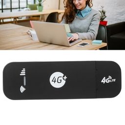 excluzo 4G USB Modem, High Speed Internet SIM WiFi Dongle Low Power Consumption Compact Portable for Notebook for Laptop(European Version) image 2