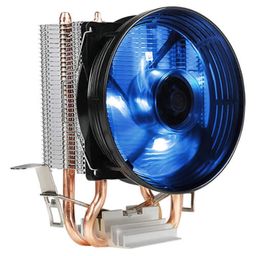 Antec A30 Pro Tower Air Cooler for CPU with 90mm Blue LED Fan, Comes with 2 Direct Touch Copper Heat Pipes and Aluminium Heatsink Fins for Efficient Cooling, Supports Intel & AMD Sockets image 1