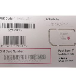 T-Mobile Prepaid SIM Card for Canada with Unlimited Talk, Text, and 5 GB Data for 30 Days image 2
