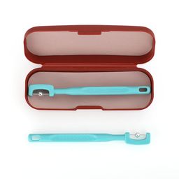 MJ Talk Tools Tongue Tip Exerciser, Tongue Exerciser for Clear Speech, Oral Muscle Strength Tongue Training Tool, Tongue Tip Lateralization Lifting, Oral Muscle Exerciser pack-1 (TT-LR Blue) image 2
