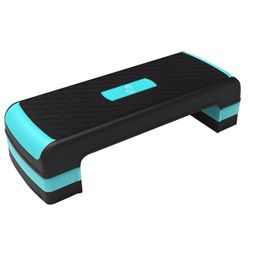 B Fit Adjustable Workout Aerobic Stepper in Fitness & Exercise Step Platform Trainer 3 settings adjustable height 4”-6”-8” image 1