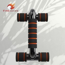 Firehawk Push Up Bar Stand for Gym & Home Exercise, Dips/Push Up Stand for Men & Women. Useful in Chest & Arm Workout (Orange Color) image 5