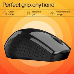 HP 220 Silent Wireless Mouse, 2.4 GHz Dongle, 15 Month Life Battery, Compatible with Windows, Mac, Chromebook/PC/Laptop (391R4AA), Black image 4