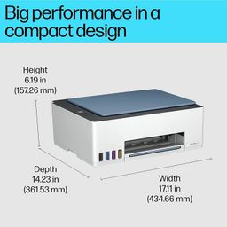 generic Smart Tank 520 Colour Printer (Upto 8000 Black and 6000 Colour Prints Pages Included in The Box). - Print, Scan & Copy for Office/Home image 3