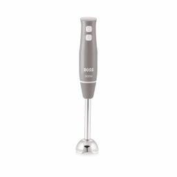 BOSS Sparkle Hand Blender 300 Watts with Stainless Steel Stem for Hot/Cold Blending | Variable Speed with Turbo & 2 Year Warranty | Grey image 1