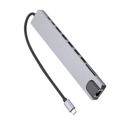 merishopp MERISHOPP®10 in 1 USB C Hub Docking Station Sturdy Multifunctional Lightweight Compact|Computers/Tablets & Networking|Computer Cables & Connectors|USB Cables, Hubs & Adapters|1X USB C Docking Station image 5
