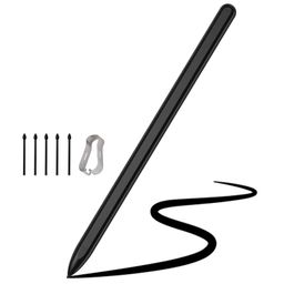t teclusive Smart Stylus Pen Compatible for Galaxy Tab S10 Ultra / S10 Plus / S9 Ultra / S9 Plus / S9 FE / S8 Ultra Plus / S7 FE / S6 Lite/Galaxy Book | Extra Nibs with Tool | Palm Rejection image 1