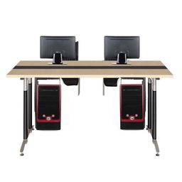 CALANDIS™ Under Desk Hanging Mainframe Box Hanger Adjustable Holder for Computer White | Monitor Mounts & Stands | Monitors, Projectors & Accs image 4