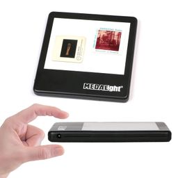 Medalight LP-100N 5 x 4 Inches Ultra-Thin LED Light Panel Negative and Slide Viewer image 3