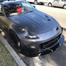 AUTO MT RED 2X Big Size Adjust Splitter Rod Front Bumper Lip Splitter Strut Rod Tie Support Bars Universal Fit image 5