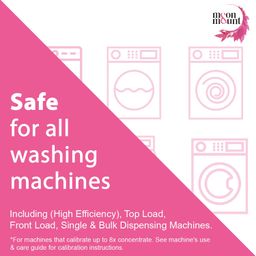 moon & mount Moon And Mount liquid detergent 5 litre top load front load, detergent liquid for washing machine - Eco-friendly, Non-toxic(Swiss Rose) image 2