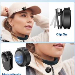 velomax Wireless Mic for Youtubers, Noise Cancellation Wireless Microphone, 164ft 40H Battery Mic for Vlogging, Video Recording, Wireless Mic for iPhone/iPad, iOS Devices (Universal Version) image 3