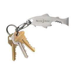 Nite Ize Doohickey Fishkey Key Tool, Silver Multi-tool Keychain Multi-tool image 4