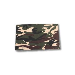 Ruby Fabrics Linings Unstitched Brown & Green Camouflage Printed Fabric (3 Meter for As Per Your Use) image 1