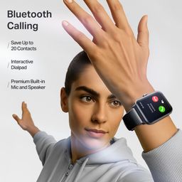 boAt Wave Call 2 with 1.83” HD Display, Advanced BT Calling, Functional Crown, Cloud & Custom Watch Faces, Multiple Sports Modes, IP67, HR, Sleep & SPO₂ Monitor Smart Watch(Midnight Black) image 4