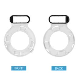 HUIOP for Deco M5, Wall Mount for Deco M5 Whole Home Mesh System Sturdy Bracket Holder Space Saving Router Holder Plug in Without Messy Wires or Screws image 4