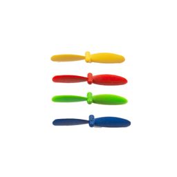 INVENTO 4Pcs DC 3.7V 816 8x16mm Micro Coreless Motor With 50mm 2 Blade Propeller High Speed Mini RC Toy Drones Quadcopter image 5