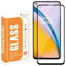 opentech OpenTech® Military-Grade Tempered Glass Screen Protector Compatible for OnePlus Nord CE 5G / OnePlus Nord 2 5G / OnePlus Nord 2T 5G with Edge to Edge Coverage and Easy Installation kit image 1