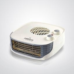 Hilton Electric Fan Heater 1000/2000 Watts Fan Room Heater Multi Mode with Adjustable Thermostat ISI Low Power Consumption Fast Heating Upgarded Model(White) image 1