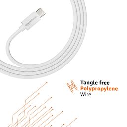 amazon basics Type-C to Type-C 45W Fast Charging and 480 Mbps Data Sync Cable (1.2 M) image 5