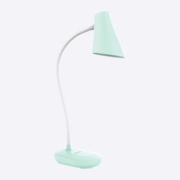 EcoLink Cap 3-watt LED Table Lamp | Rechargeable Desk Light with Brightness Control | Pack of 1 (Sea Green) image 1