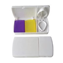 TEMPERIA (1 pcs) Tablet Cutter of All Size Pills - Medicine Splitters, Breaker and Crusher to Powder of Any Size Pill (Large & Small) - Durable & Ergonomic Design (with Storage Box) (MN02) image 1