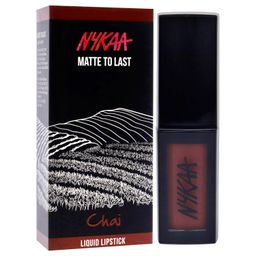 Nykaa Matte to Last Liquid Lipstick, Matte Finish, 5ml - 18 Chai image 3