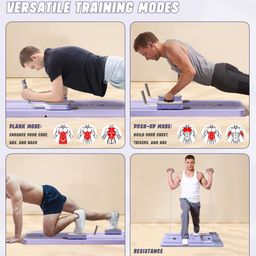 VPGS Pilates Board - Abdominal Board Pilates | Pushup Board For Men | Pilates Sliding Exercise Board | Core Workout Exercise Board | Multi-Purpose Roller Home For Achieve Workout At Home image 5