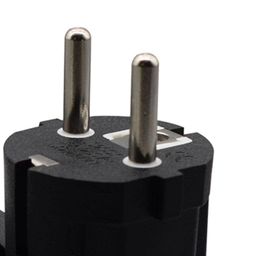 The Style Sutra Plug Connector Travel Plug Adapter EU IEC320 C5 Power Adapter 4.8mm to C5 image 5