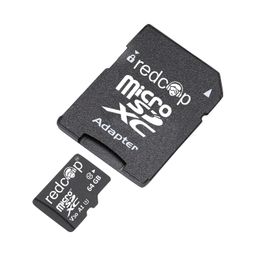 redcop MicroSDXC Memory Card 64GB with Full Size Adapter – Upto 150MB/s |Class 10 UHS-3 V30 A1| 5 Year Warranty |High-Speed Storage Sd Card for Smartphones, Cameras, Laptops, Gaming Devices & Drones image 1