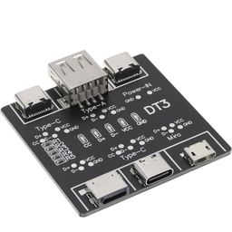 Technica Electronic USB Cable Tester PCB Test Board Fast Detector Tool Accessories for Data Cable Anomalies Quick Detection 5x5cm image 1